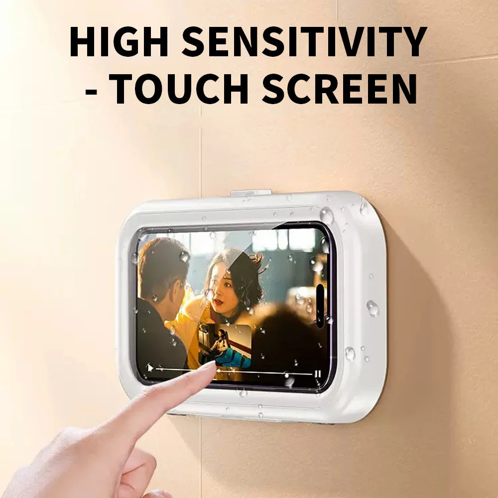 Caja de almacenamiento impermeable con pantalla táctil de alta sensibilidad para proteger tus objetos.